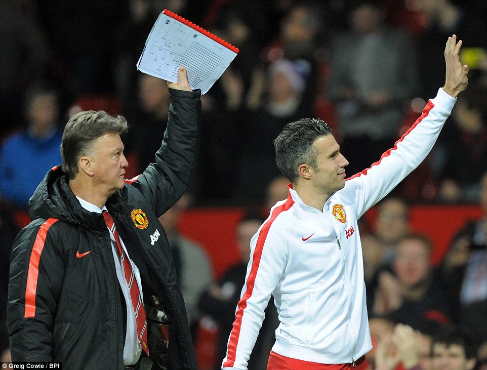 رابین فن پرسی - لوئیز فان خال|منچستر یونایتد 3 - 0 هال سیتی / لیگ جزیره