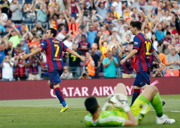 پدرو|بارسلونا 2 - 0 رئال سوسیداد / لالیگا