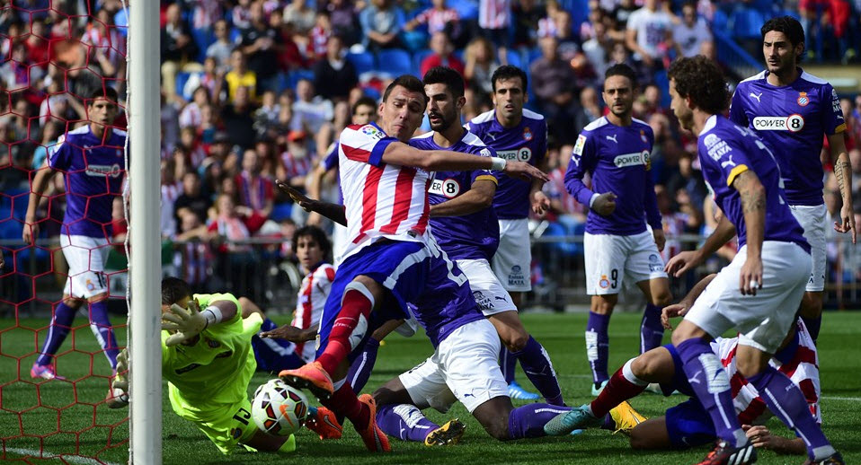 ماريو ماندزوکیچ|اتلتیکو مادرید 2 - 0 اسپانیول / لالیگا