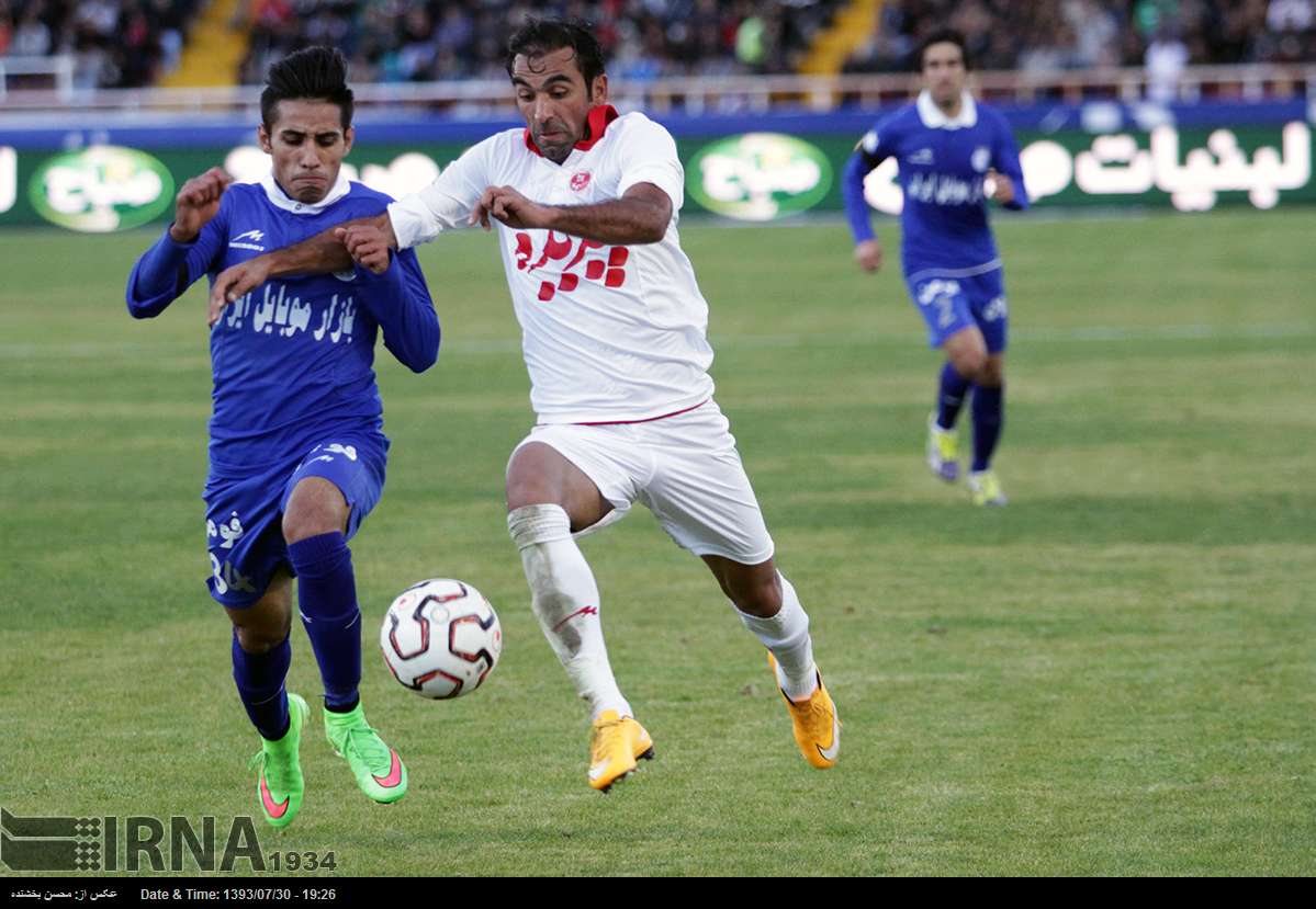 میلاد فخرالدینی|پدیده 1 - 1 استقلال / لیگ برتر