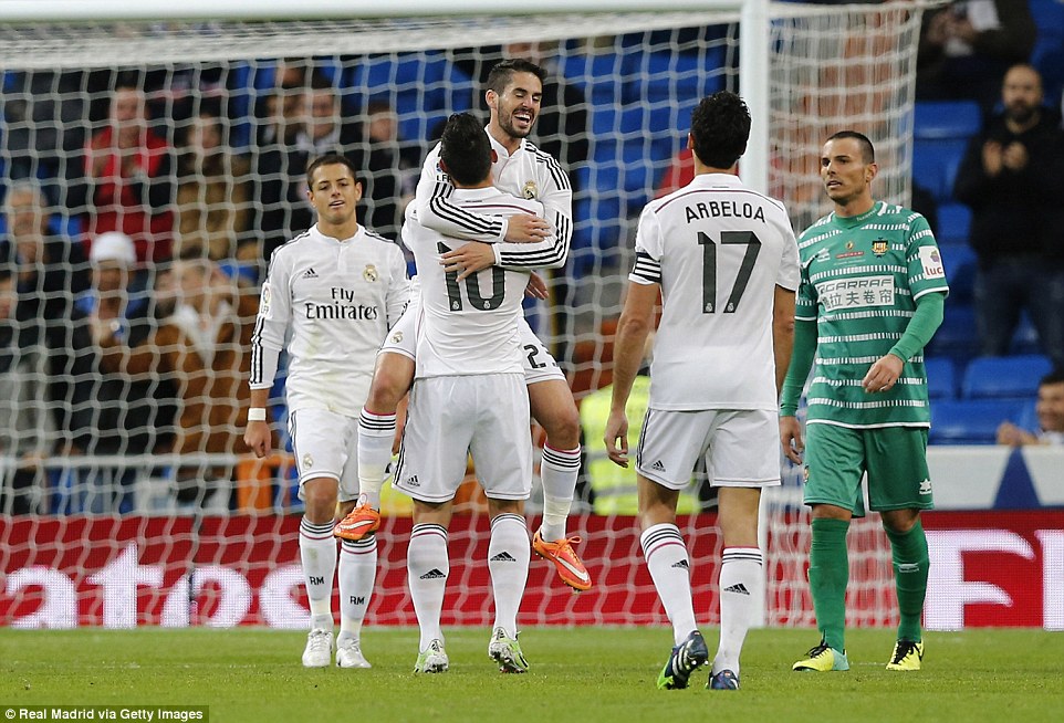 ایسکو|رئال مادرید 5 - 0 کُرنیا / جام حذفی