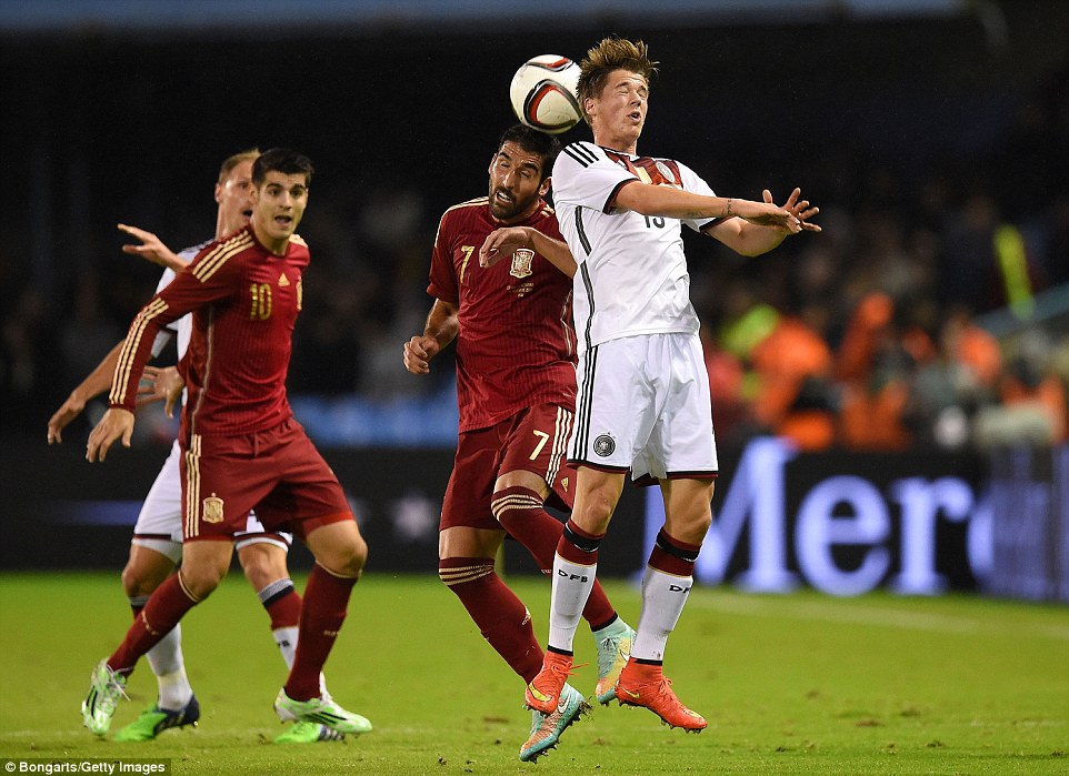 رائول گارسیا|اسپانیا 0 - 1 آلمان / دیدار دوستانه