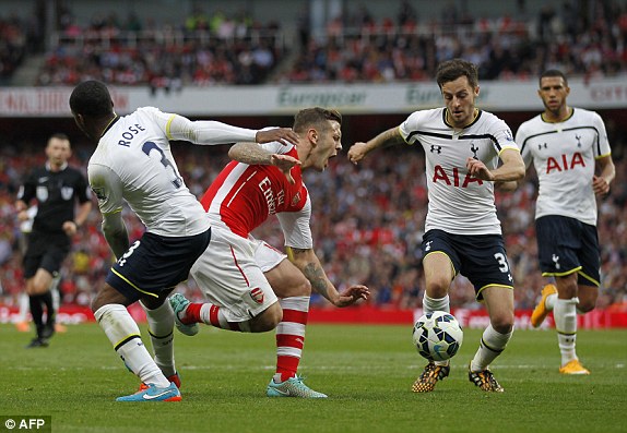 جک ویلشر|آرسنال 1-1 تاتنهام / لیگ جزیره