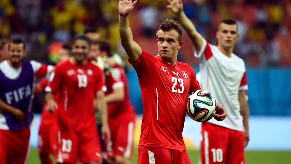 ژردان شَکیری|سوئیس 3-0 هندوراس / مرحله گروهی جام جهانی