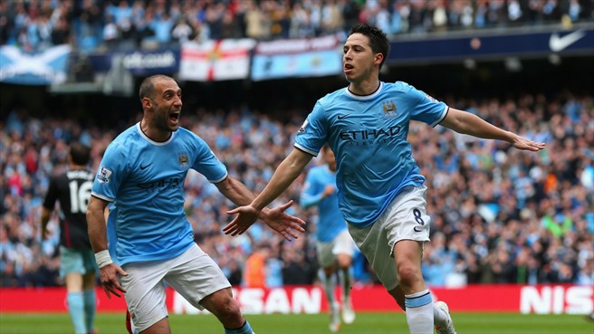 سمیر نصری|نصری بعد از گلزنی سر از پا نمی شناخت.