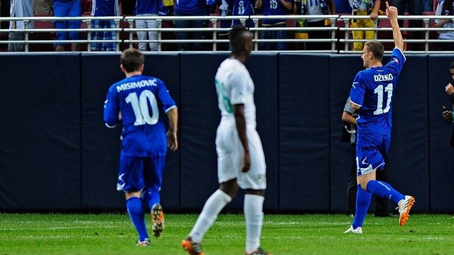 ادین ژکو|بوسنی 2-1 ساحل عاج