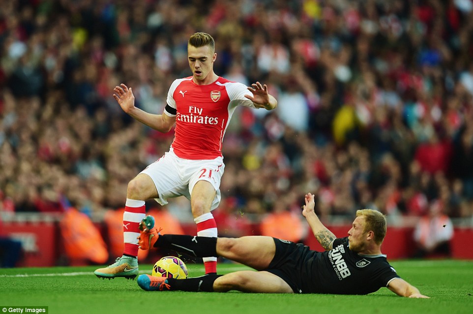 کالوم چمبرز|آرسنال 3 - 0 بِرنلی / لیگ جزیره