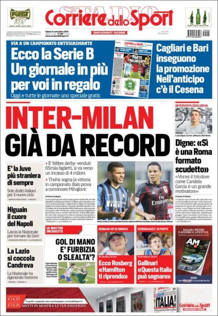 کوریه‌ره دلو اسپورت