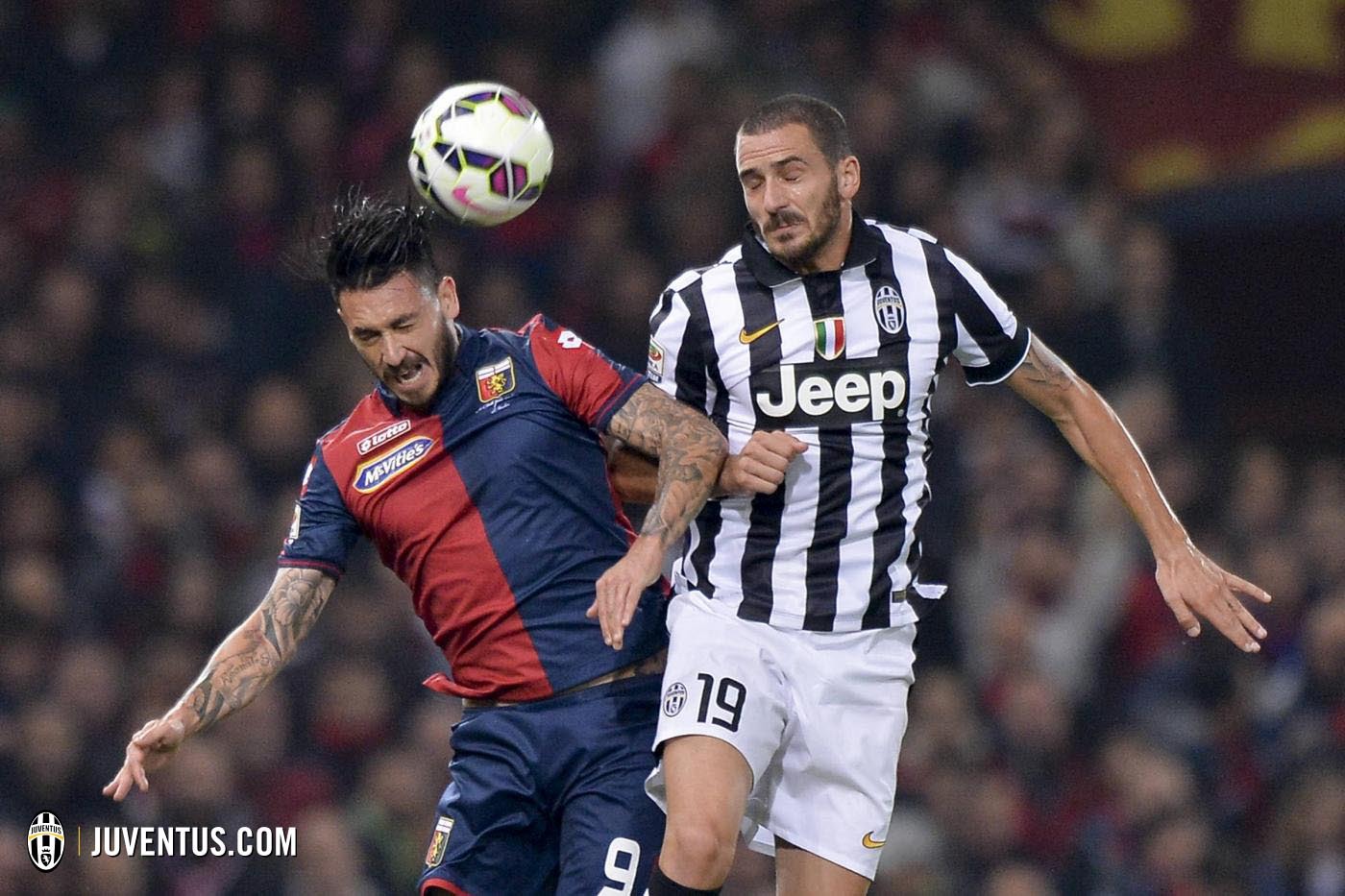 لئوناردو بونوچی|جنوا 1 - 0 یوونتوس /  سری آ ایتالیا