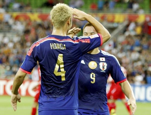 كيسوکه هوندا|ژاپن 2 - 0 اردن / جام ملت های آسیا 2015