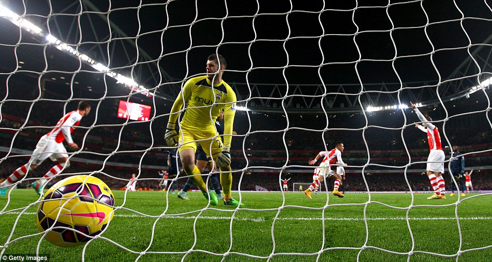 الکسیس سانچز|آرسنال 1 - 0 ساوتهمپتون / لیگ جزیره