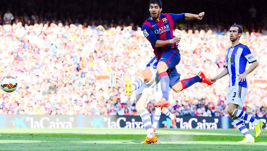 لوئیس سوارز|بارسلونا 2 - 0 رئال سوسیداد / لالیگا