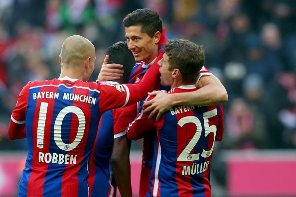 رابرت لواندوفسکی|بایرن مونیخ 8 - 0 هامبورگ / بوندسلیگا