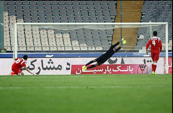 وحید طالب‌لو|پرسپولیس 1 (4) - راه آهن 1 (1) / جام حذفی