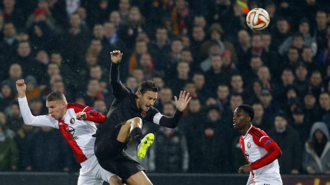 فرانچسکو توتی|فاينورد روتردام 1 - 2 رم / لیگ اروپا