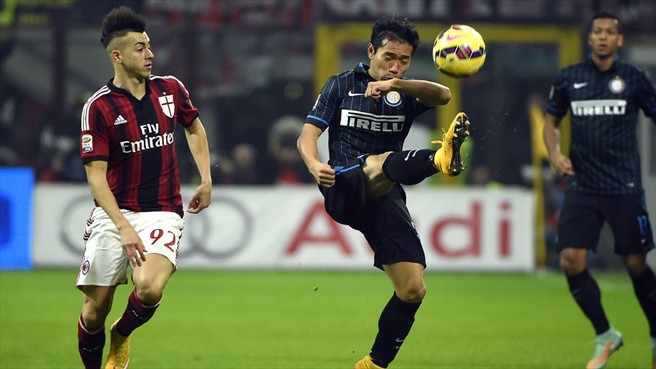 يوتو ناگاتومو|میلان 1 - 1 اینترمیلان / سری آ