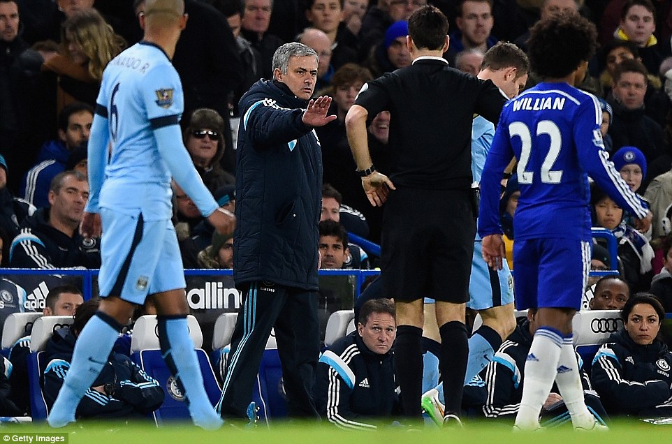 خوزه مورینیو|چلسی 1 - 1 منچستر سیتی / لیگ جزیره