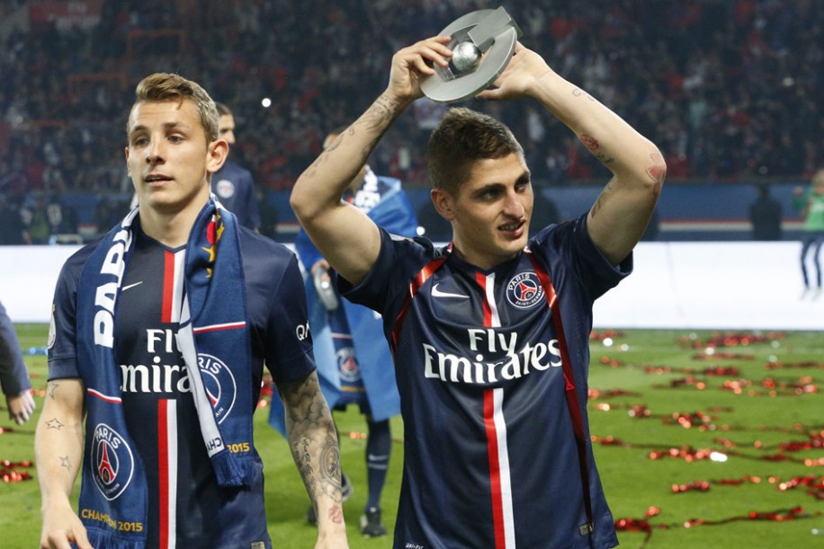 مارکو وراتی|پاریس سن ژرمن 3 - 2 ریمز / لوشامپیونه