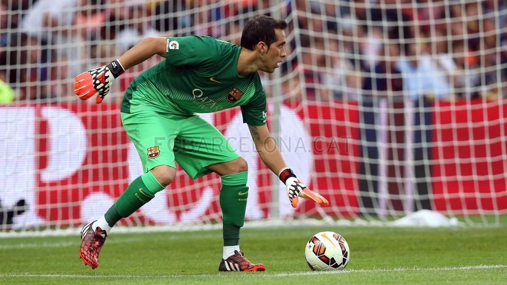 كلوديو براوو|بارسلونا 0-1 ناپولی / دیدار دوستانه