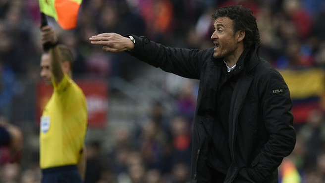 لوییز انریکه|بارسلونا 0 - 1 مالاگا / لالیگا