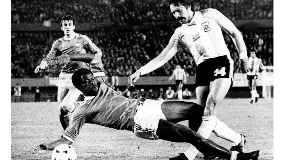 جان جهانی 1978|جام جهانی 1978 آرژانتین، آرژانتین 2 – فرانسه 1، ماریوس ترسور (فرانسه) و لئوپولد لوکه (آرژانتین)