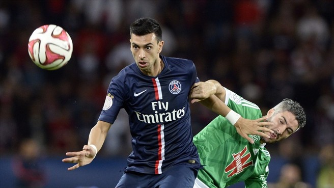 خاویر پاستوره|پاریس سن ژرمن 5-0 سنت اتين / لوشامپیونه