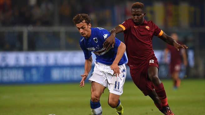 ماپو یانگا مبیوا|سامپدوریا 0 - 0 رم / سری آ