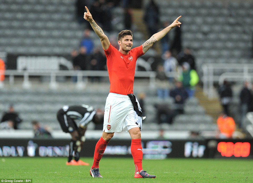 اليوير ژیرود|نیوکاسل 1 - 2 آرسنال / لیگ جزیره