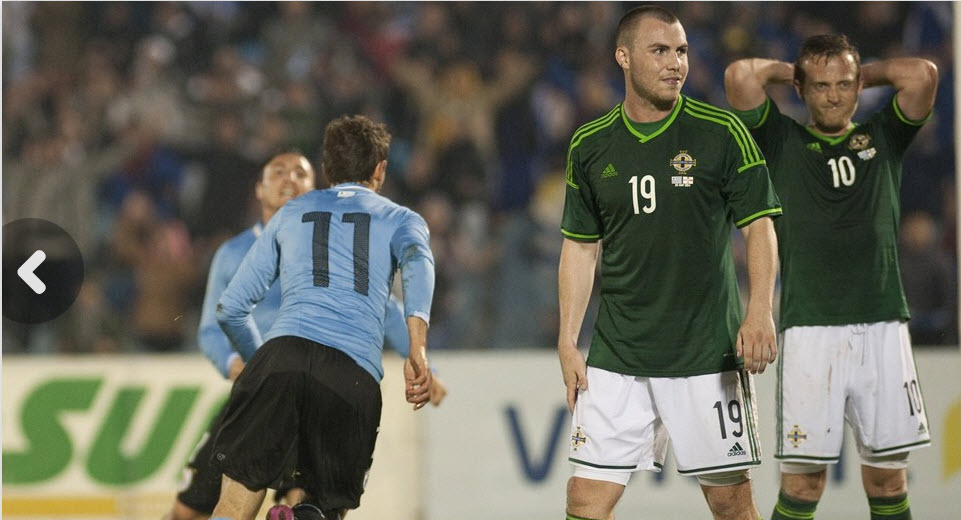 اروگوئه|اروگوئه 1-0 ایرلند شمالی