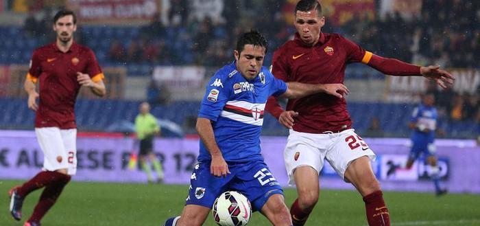 تقابل دو بازیکن|رم 0 - 2 سامپدوریا / سری آ