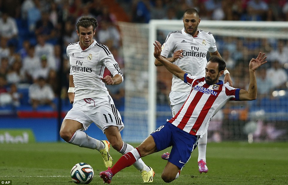 گرت بیل|رئال مادرید 1-1 اتلتیکو مادرید / سوپركاپ