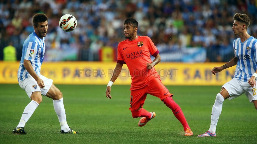 نیمار|مالاگا 0-0 بارسلونا / لالیگا