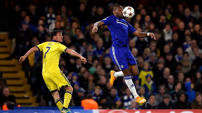 ديديه  دروگبا|چلسی 6 - 0 ماریبور / لیگ قهرمانان