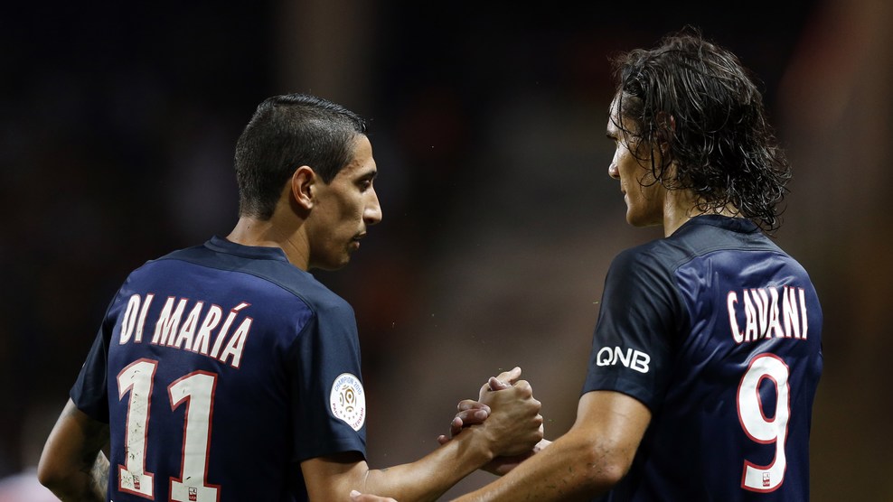 ادینسون کاوانی|موناکو 0 - 3 پاریس سن ژرمن / لوشامپیونه