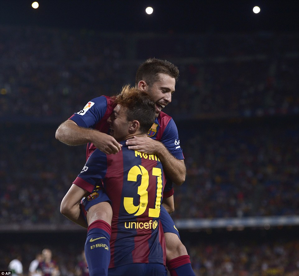 منیر الحدادی|بارسلونا 3-0 الچه /  لالیگا