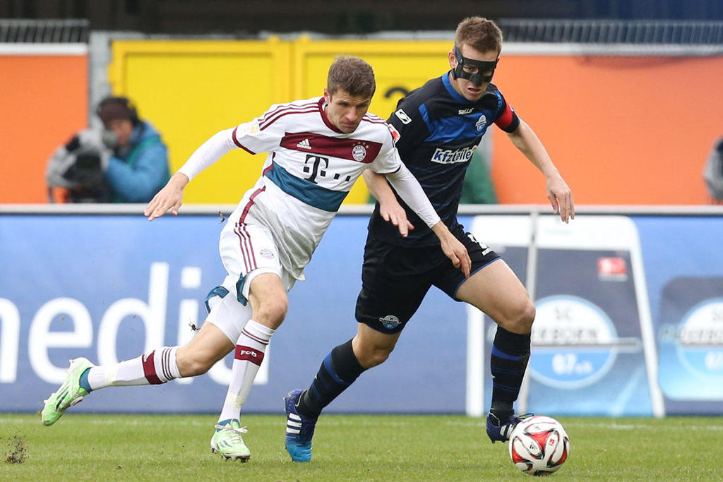 توماس مولر|پادِربورن 0 - 6 بایرن مونیخ / بوندسلیگا