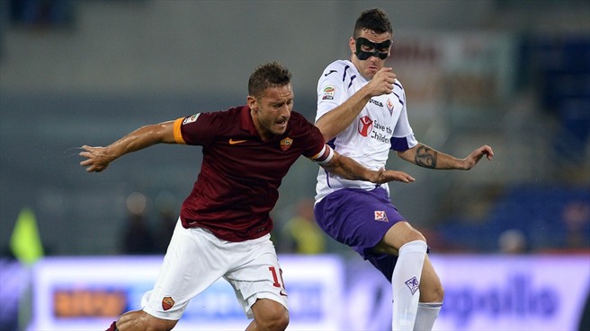 فرانچسکو توتی|آ اس رم 2-0 فیورنتینا / سری آ