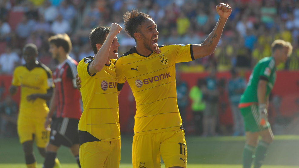 پیر امریک اوباميانگ|اینگولشتاد 0 - 4 بوروسيا دورتموند / بوندسلیگا