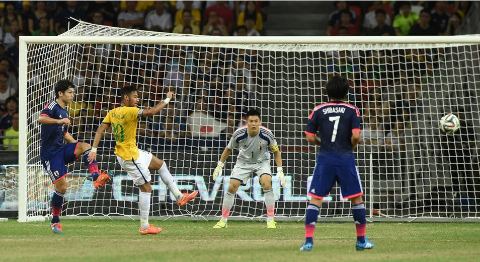 نیمار|ژاپن 0-4 برزیل / دیدار دوستانه