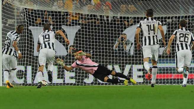 آرتور ویدال|یوونتوس 3-0 چزنا / سری آ