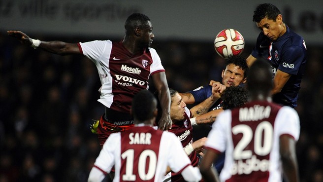 تیاگو سیلوا|مِتز 2 - 3 پاریس سن ژرمن / لوشامپیونه