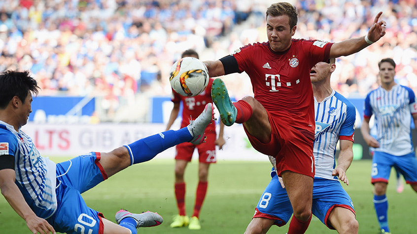 ماریو گوتزه|هوفنهايم 1 - 2 بایرن مونیخ / بوندسلیگا