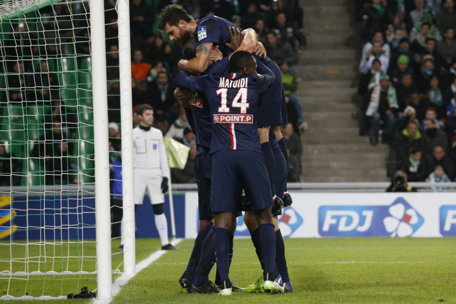 زلاتان ایبراهیموویچ|سنت اتين 0 - 1 پاریس سن ژرمن / جام حذفی فرانسه