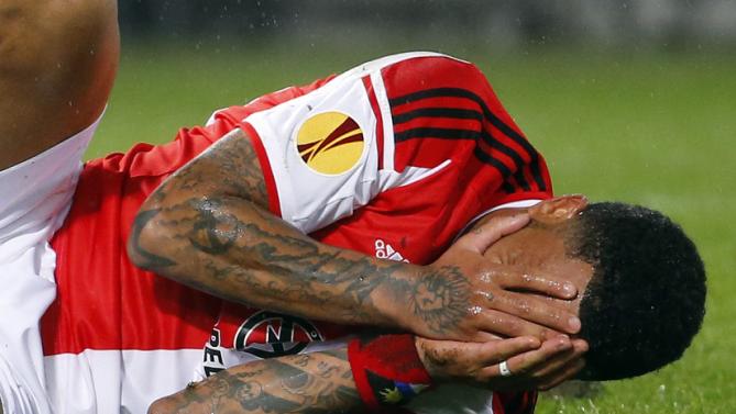 ناراحتی بازیکن فاینورد|فاينورد روتردام 1 - 2 رم / لیگ اروپا