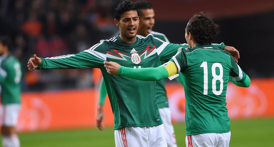 کارلوس ولا|هلند 2 - 3 مکزیک / دیدار دوستانه