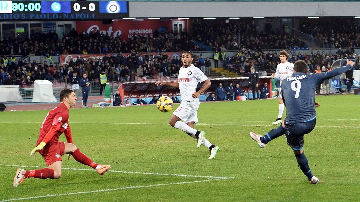 گونزالو ایگواین|ناپولی 1 - 0 اینترمیلان / جام حذفی ایتالیا