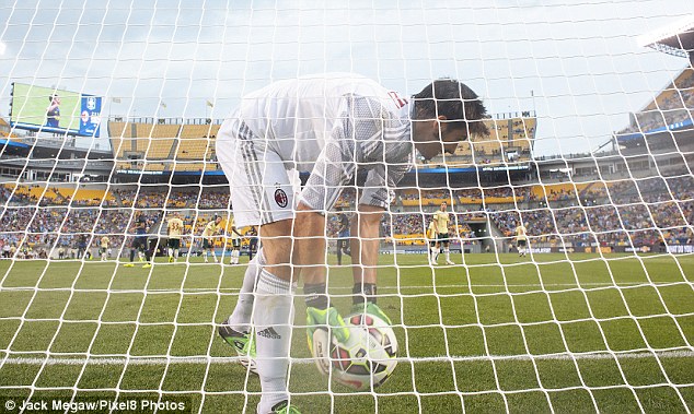 مایکل آگاتزی|منچستر سیتی 5-1 آث میلان / جام گینس