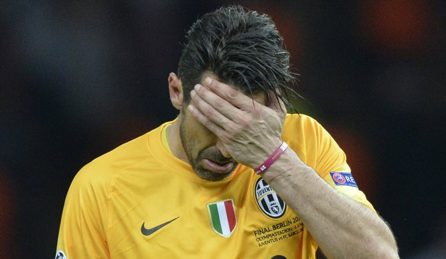 جیانلوئیجی بوفون|یوونتوس 1 - 3 بارسلونا / فینال لیگ قهرمانان