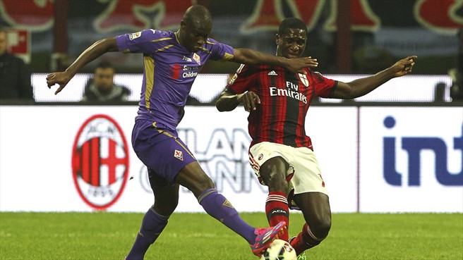 کریستین زاپاتا|میلان 1 - 1 فیورنتینا / سری آ