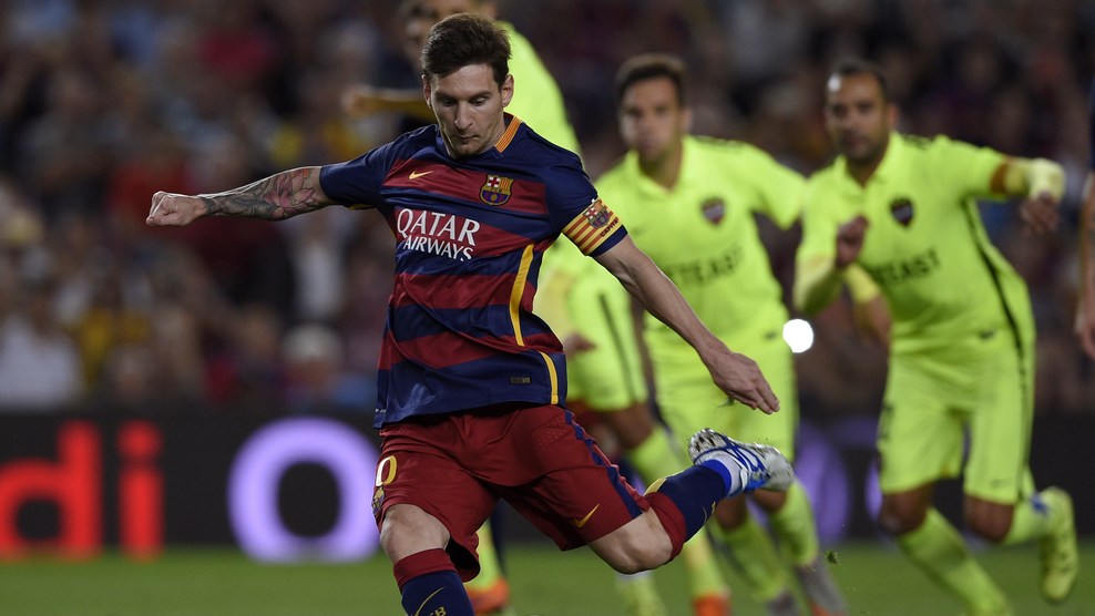 لیونل مسی|بارسلونا 4 - 1 لوانته / لالیگا / گزراش تصویری